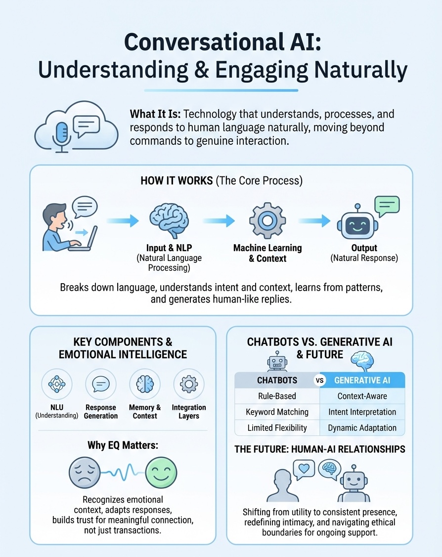 conversational ai infographic